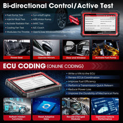2025 LAUNCH X431 PRO Elite V+ OBD2 Scanner with ECU Coding, Bi-Directional Control & Key Programming.
