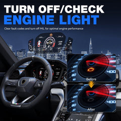 2025 VDIAGTOOL VD30 Pro OBD2 Scanner – check engine light