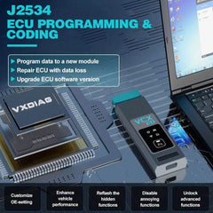 2025 VXDIAG VCX FD OBD2 Diagnostic Tool for Ford & Mazda | CAN FD, DoIP, J2534 Support.