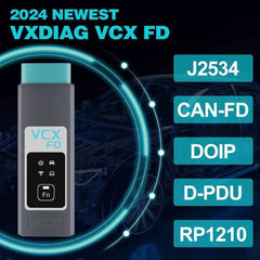2025 VXDIAG VCX FD OBD2 Diagnostic Tool for Ford & Mazda | CAN FD, DoIP, J2534 Support.
