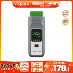 2025 VXDIAG VCX SE for Nissan & Infiniti – Full System Diagnostic Tool with WiFi & USB - C, Supports V241 Software - Vehicle - specific diagnostic tool