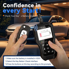VDIAGTOOL VD31 OBD2 Scanner quick check