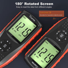 VDIAGTOOL VC200 Digital Paint Thickness Gauge | Car Body Coating Tester with Backlight, Fe/NFe Probe & Rechargeable Battery - ACARTOOL