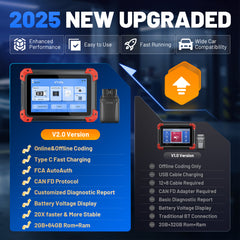 XTOOL D7BT V2.0 NEW OBD2 DIAGNOSTIC SCANNER