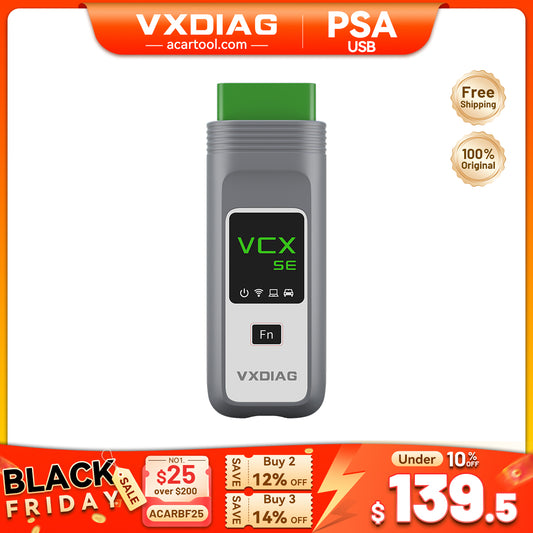 VXDIAG VCX SE for PSA | Peugeot/Citroen OBD2 Diagnostic Tool (2006-2025)