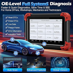 XTOOL D7 OE-Level Full System Diagnosis