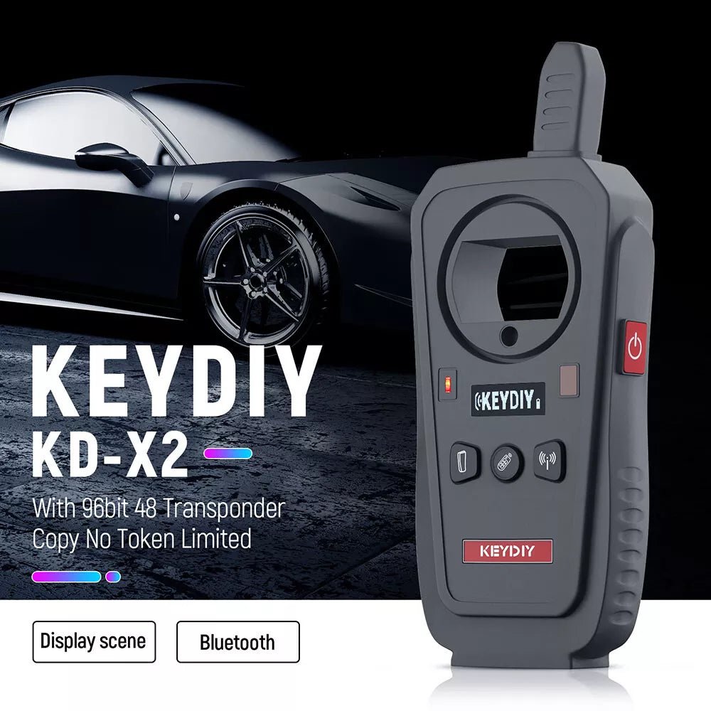 KEYDIY KD-X2 Bluetooth Key Programmer | Transponder Cloner & Remote Maker with Free ID48 Copy.