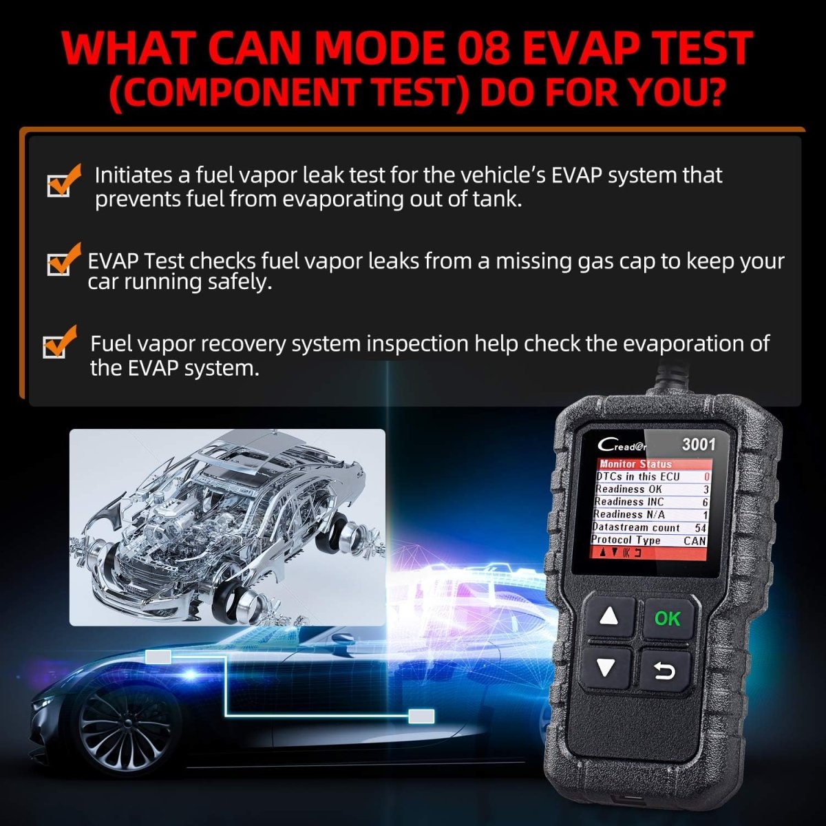 Launch Creader 3001 Obd2 Code Reader