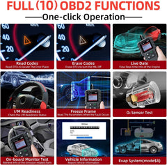 Launch Creader 3001 Support Full 10 Test Modes