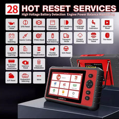 LAUNCH X431 CRP909E OBD2 Scanner – All System Diagnostic Tool with 28+ Reset Services & Live Data | WiFi Update | IMMO | Battery Test.