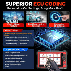 LAUNCH X431 CRP919E Elite 2025 OBD2 Scanner, Bidirectional Tool w/ ECU Coding, 35+ Services, CAN FD & DoIP, FCA AutoAuth, Full System Diagnosis.