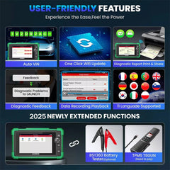 Android 10-Based EV Diagnostic Scanner with 7” Touchscreen