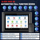 LAUNCH X431 PADIII V2.0 Automotive Diagnostic Scanner – ECU Programming, 37+ Services, Bi-Directional Control, 3-Year Free Updates.