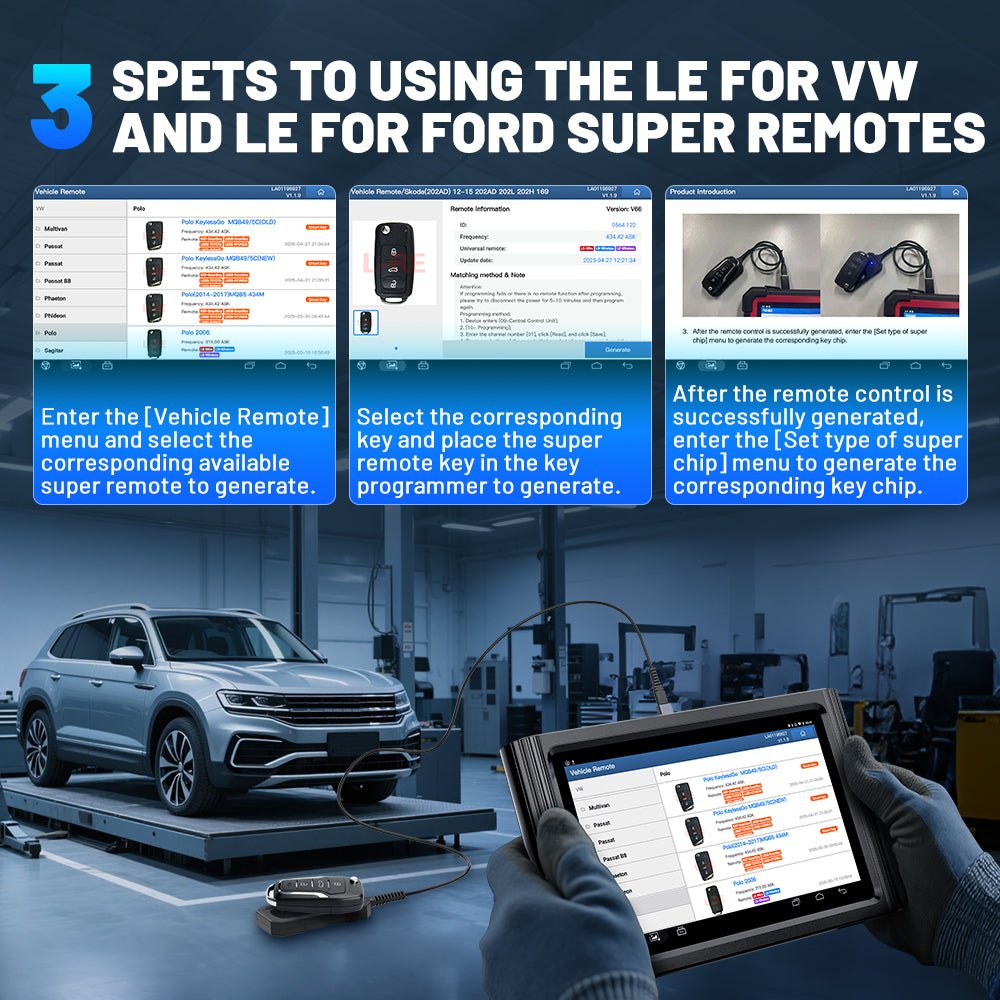 Launch X431 Key Programmer for VW