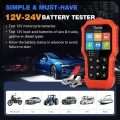 Vdiagtool Bt500 Battery Tester 12V-24V