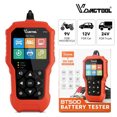 Vdiagtool Bt500 Battery Tester 6v 12v 24v