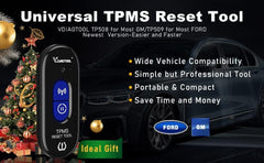 VDIAGTOOL TP509 TPMS Relearn Tool for Ford – Tire Pressure Sensor Activation & Reset Device for 315/433MHz Systems - ACARTOOL