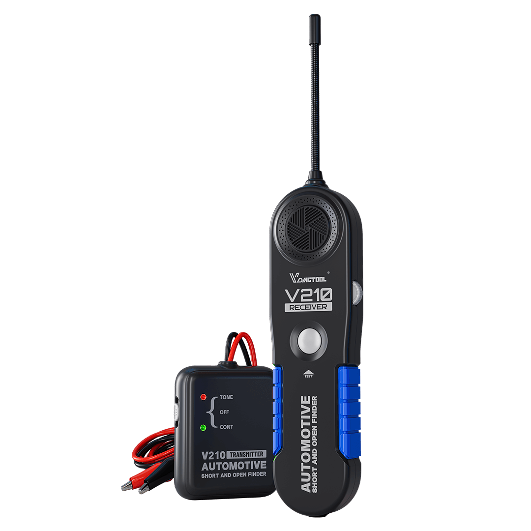 VDIAGTOOL V210 Automotive Circuit Tester – Open & Short Finder, Wire Break Tracer, DC 6-42V Electrical Diagnostic Tool for Car, Truck, Boat, RV - ACARTOOL
