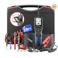 VDIAGTOOL V500 6 - in - 1 Automotive Power Probe Circuit Tester Kit – Oscilloscope, Multimeter, Fuel Injector & Relay/Fuse Diagnostic Tool for 9–30V Vehicles - Circuit Probe Tester