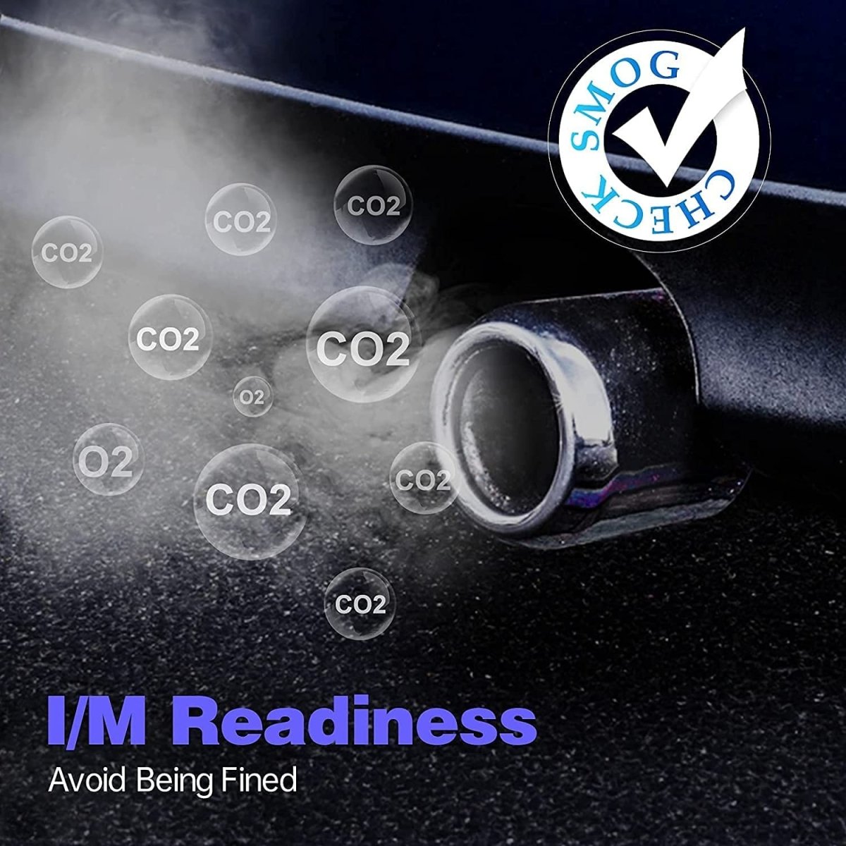 VDIAGTOOL VD10 OBD2 Scanner – Code Reader for Check Engine Light, Live Data, I/M Readiness, Plug & Play Diagnostic Tool - ACARTOOL