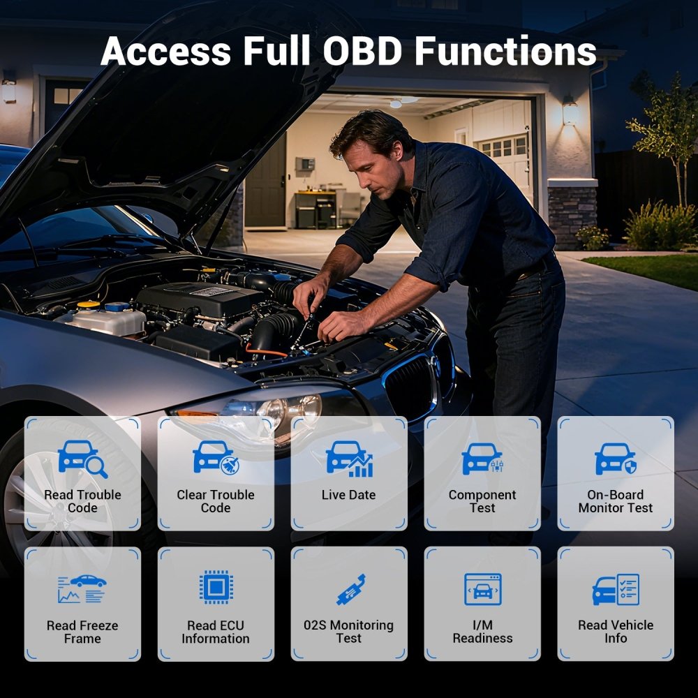 Vdiagtool D100 Full obd functions
