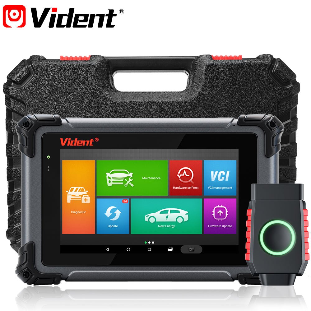 VIDENT iSmart800Pro BT Bluetooth OBD2 Scanner – 40+ Reset Functions, IMMO Key Programming, Bi-Directional Control, CAN FD & DoIP Support.
