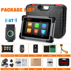 VIDENT iSmart800Pro IM – Key Programmer & Full-System Diagnostic Scanner with 40+ Special Functions, ECU Coding, IMMO, Bi-Directional Control.