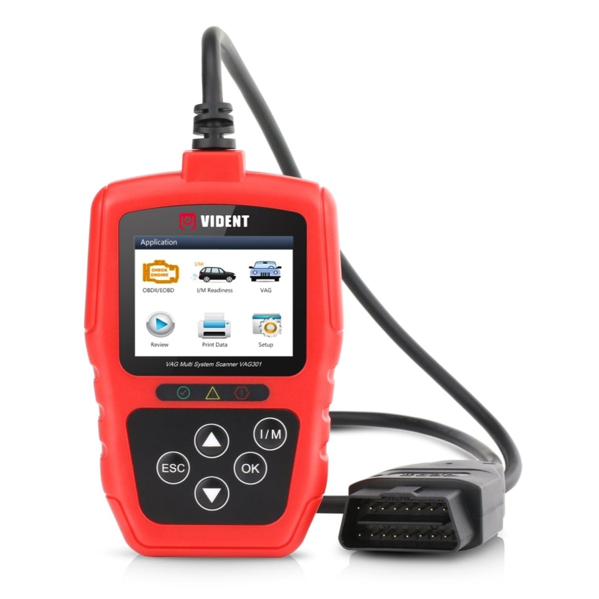 Vident V301 OBD2 Scanner – Full System Diagnostic Tool for VW/Audi/Skoda/SEAT & More (8 Reset Functions).