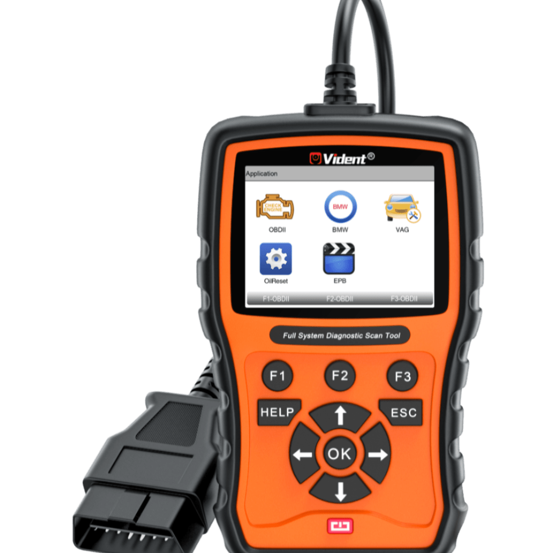 Vident V302 PRO Bi-Directional Full System Diagnostic Scanner for BMW – OBD2 Tool with Service Reset, Active Tests, and Lifetime Free Updates.