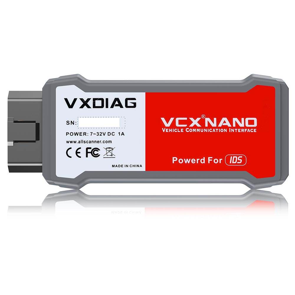 VXDIAG VCX NANO for Ford & Mazda (USB Version) – J2534 OBD2 Diagnostic & Programming Tool.