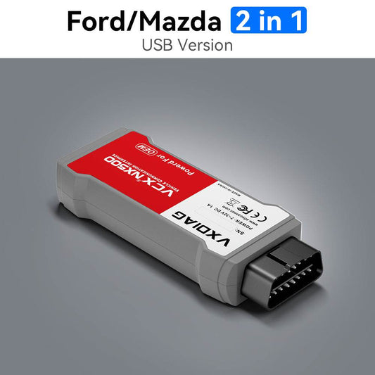 VXDIAG VCX NANO for Ford & Mazda (USB Version) – J2534 OBD2 Diagnostic & Programming Tool.