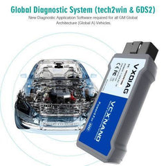 VXDIAG VCX NANO for GM (USB Version) – J2534 ECU Programming & OE Diagnostics (2000–2025).