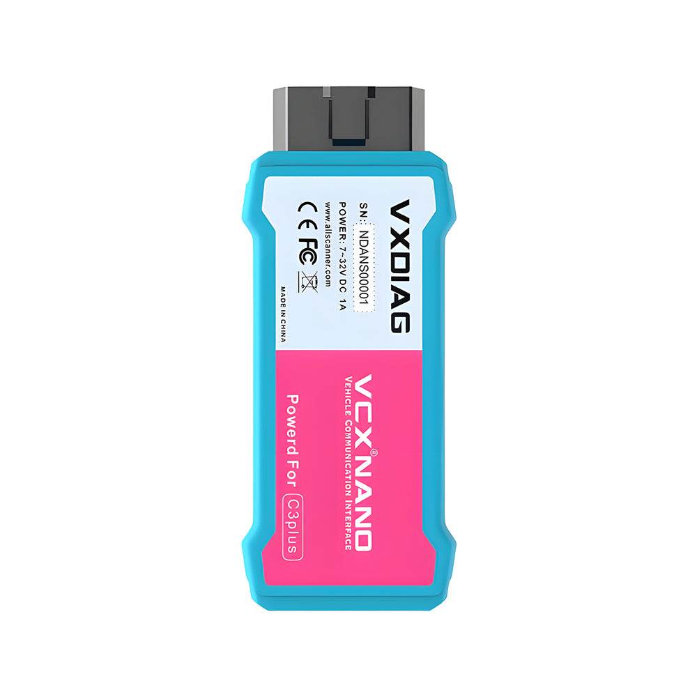 VXDIAG VCX NANO for Nissan & Infiniti (2006–2025) – USB & WiFi | Lifetime Authorization.