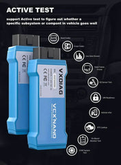 VXDIAG VCX NANO for Toyota & Lexus 2000–2025 – Full System Diagnostic Tool with WIFI & USB, Lifetime License.