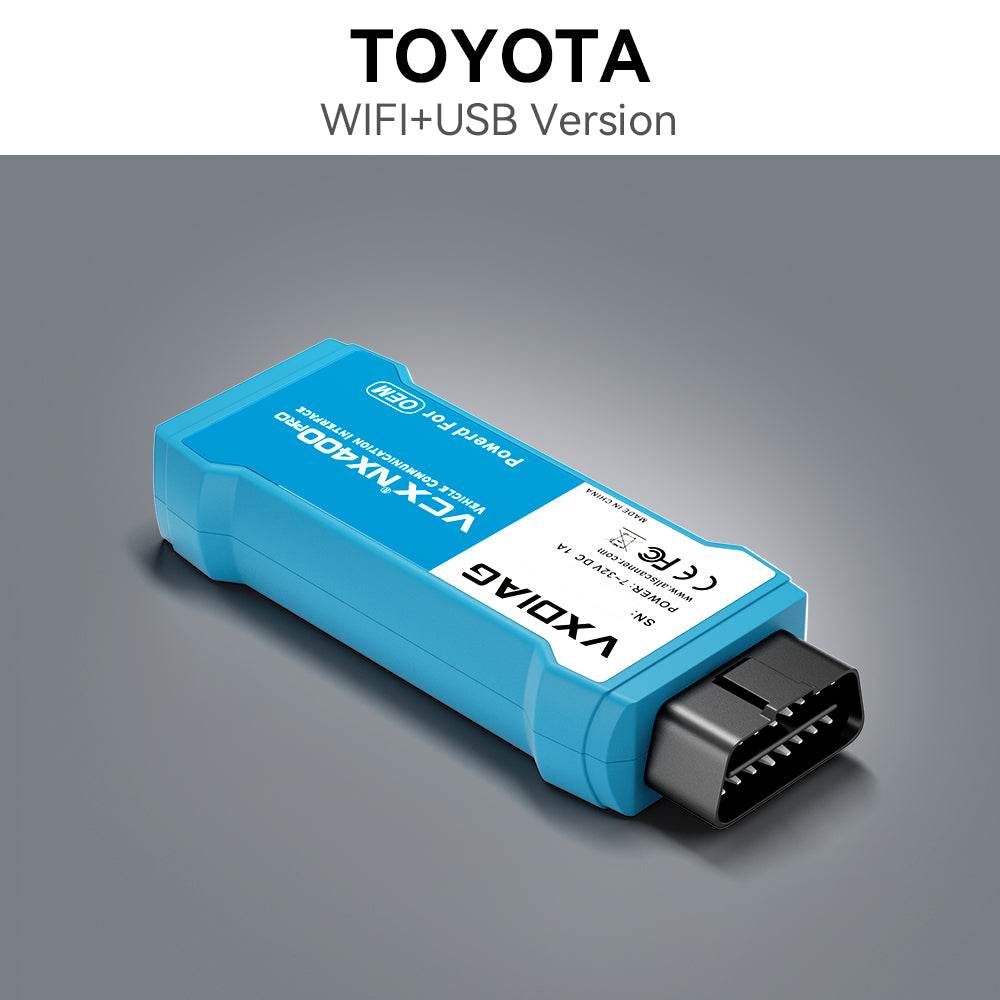 VXDIAG VCX NANO for Toyota & Lexus 2000–2025 – Full System Diagnostic Tool with WIFI & USB, Lifetime License.