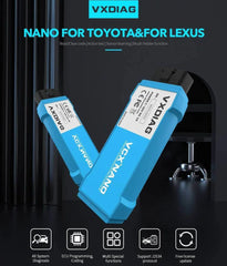 VXDIAG VCX NANO for Toyota & Lexus (2000–2025) | USB Diagnostic & ECU Programming Tool.