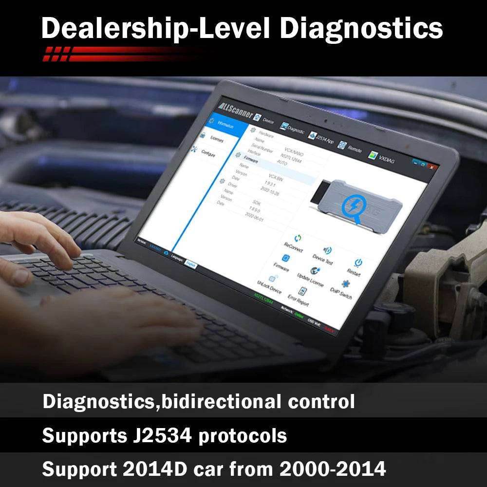 VXDIAG VCX NANO for Volvo 2014D | Full VIDA Support, Coding & Key Programming Tool (USB).