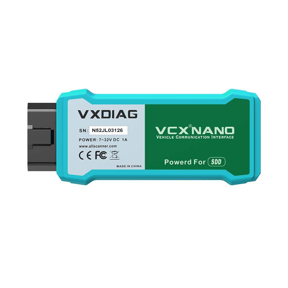 VXDIAG VCX NANO JLR (WiFi) – Full System Diagnostic Tool for Jaguar & Land Rover 2007–2016.