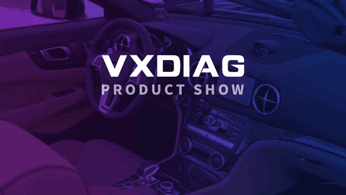 VXDIAG VCX PLUS for BENZ Show