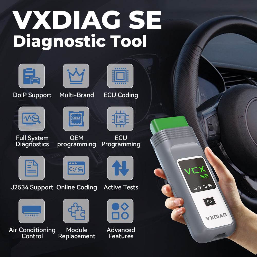 VXDIAG VCX SE for Mercedes-Benz | DoIP Diagnostic & ECU Programming Tool (2005–2025).