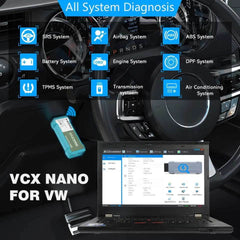 WIFI Version VXDIAG VCX NANO for VW - VXDIAG Official Website