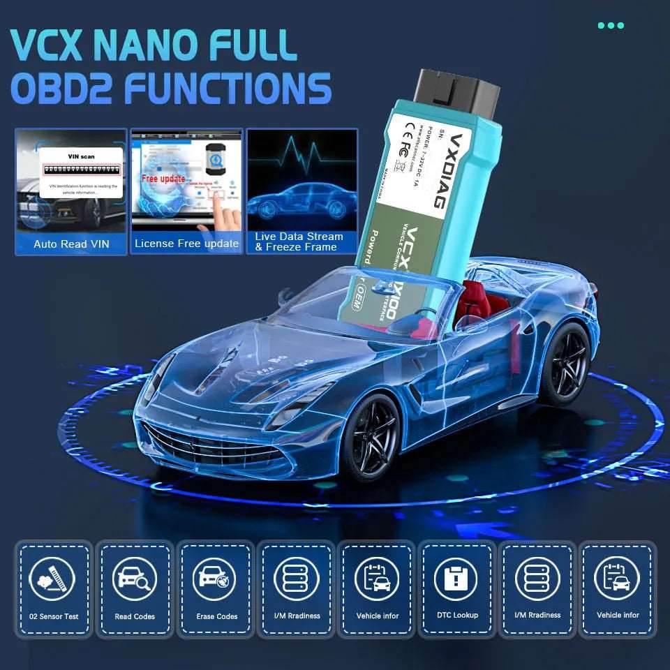 WIFI Version VXDIAG VCX NANO for VW - VXDIAG Official Website
