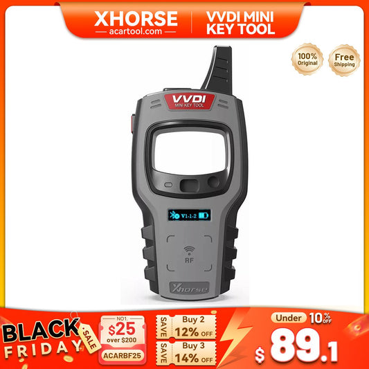 Xhorse VVDI Mini Key Tool – Global Version Remote Cloner & Transponder Programmer for Android/iOS (No ID48 Token) - Key Programmer