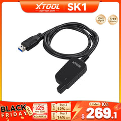 XTOOL AnyToyo SK1 Toyota Smart Key Programmer – Add Key/All Keys Lost, No Pincode or OBD Needed - Key Programmer