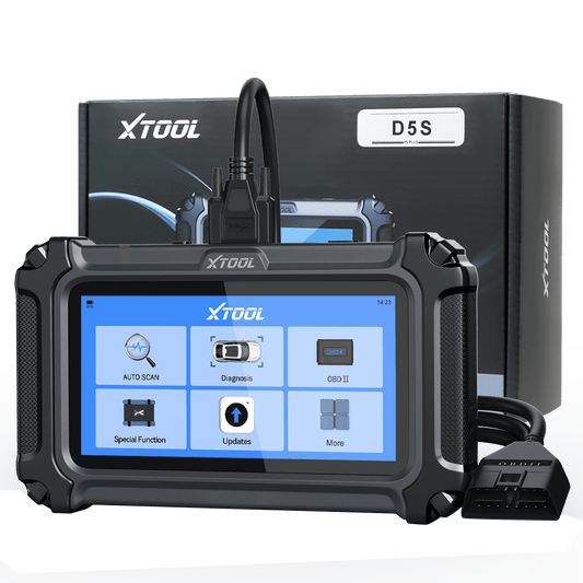 XTOOL D5S OBD2 Automotive Diagnostic Tool – 16+ Service Functions, CAN FD & FCA Support, Free Lifetime Update - ACARTOOL