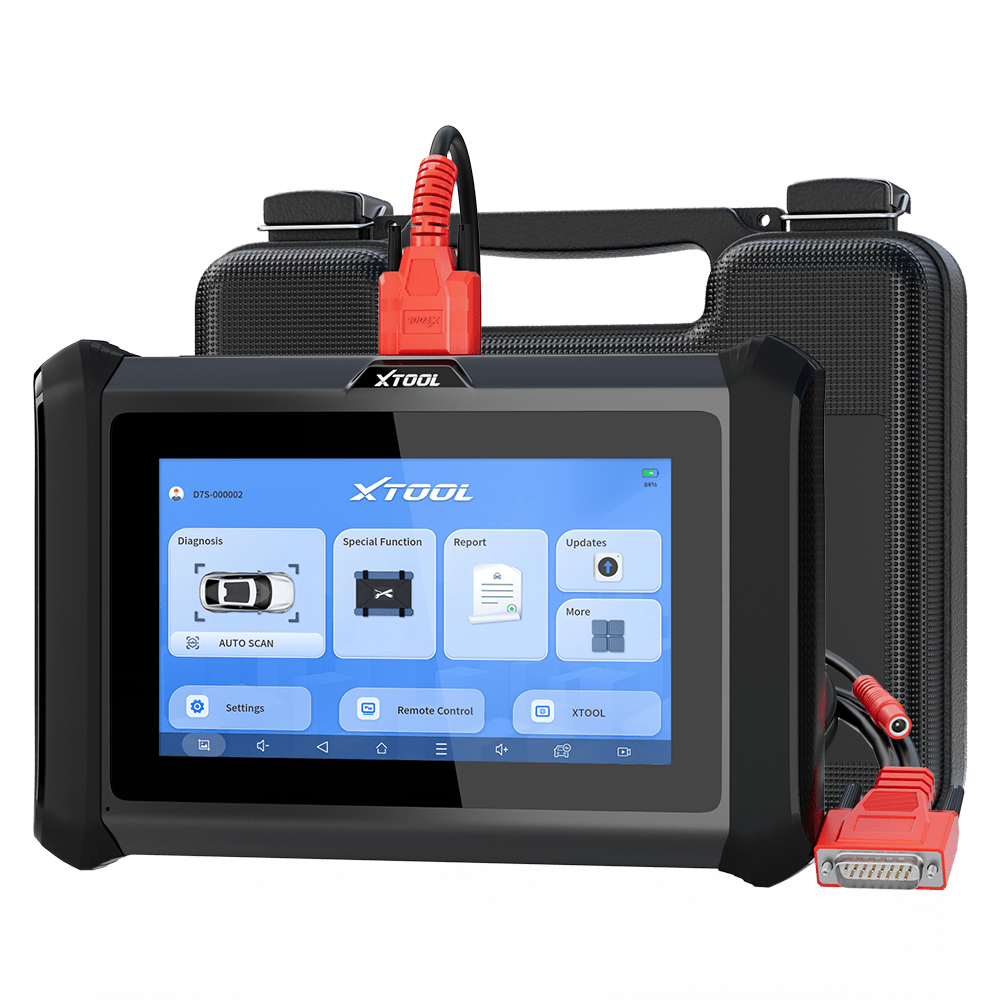 XTOOL D7S OBD2 Scanner 2025 – FCA AutoAuth, ECU Coding, Bi-Directional Control, Crankshaft Relearn, PMI & 36+ Resets - ACARTOOL