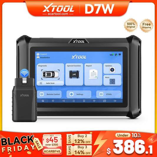 XTOOL D7W OBD2 Wireless Bi-Directional Diagnostic Scanner
