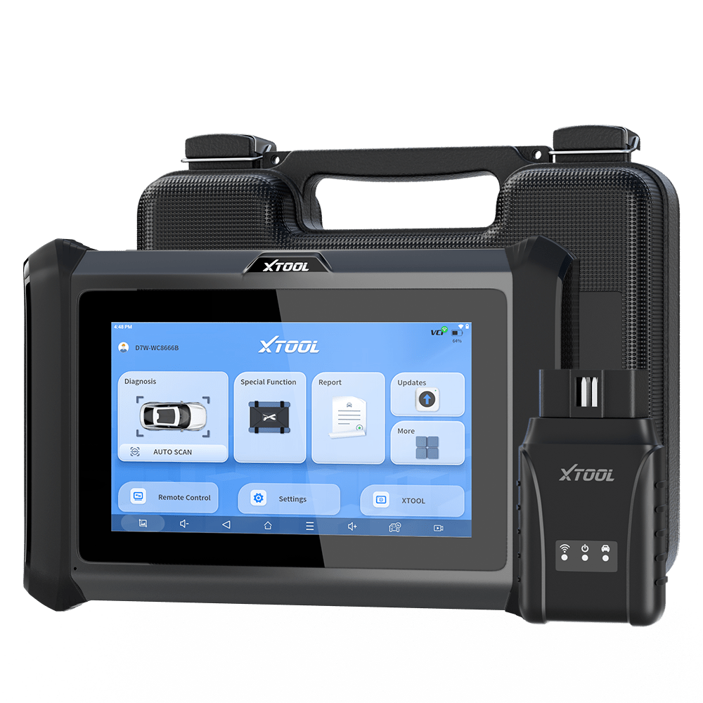 XTOOL D7W 2025 | Wireless ECU Coding & Bi-Directional Scanner with FCA & CAN FD Support - ACARTOOL