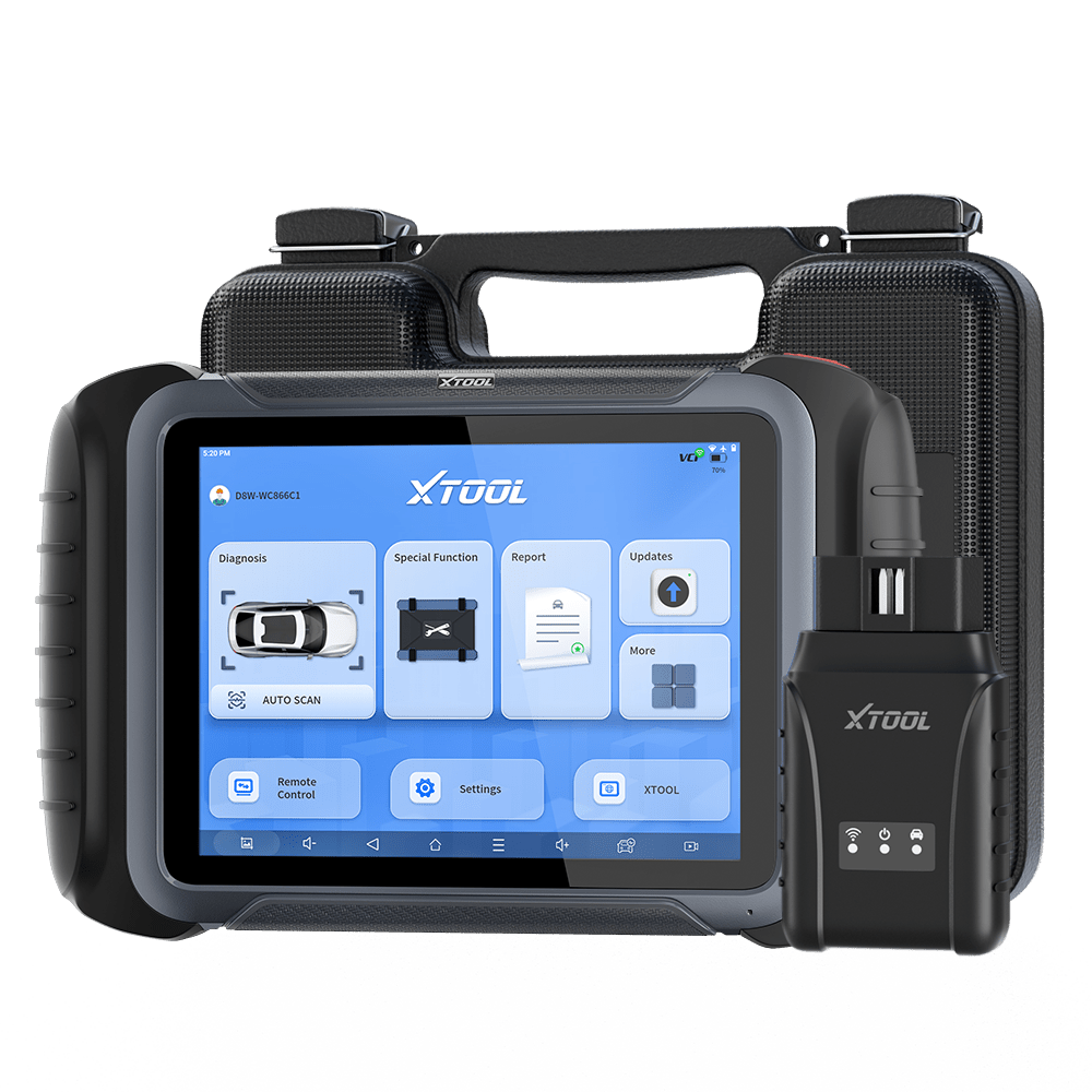 XTOOL D8W V2.0 Wireless Diagnostic Tablet – ECU Coding, FCA Support, DoIP, 38+ Reset Functions & Bidirectional Controls - ACARTOOL