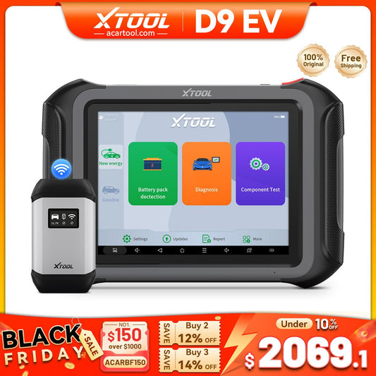 XTOOL D9EV EV Diagnostic Scanner Black Friday Sale
